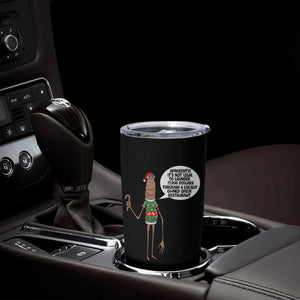 Marcus The Worm Christmas Meme Tumbler Cup Locally Owned Greek Restaurant TS14 Print Your Wear