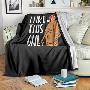 Marcus The Worm Christmas Meme Throw Blanket I Like This One TS14 Print Your Wear