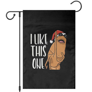 Marcus The Worm Christmas Meme Garden Flag I Like This One TS14 Black Print Your Wear