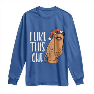 Marcus The Worm Christmas Meme Long Sleeve Shirt I Like This One TS14 Royal Blue Print Your Wear