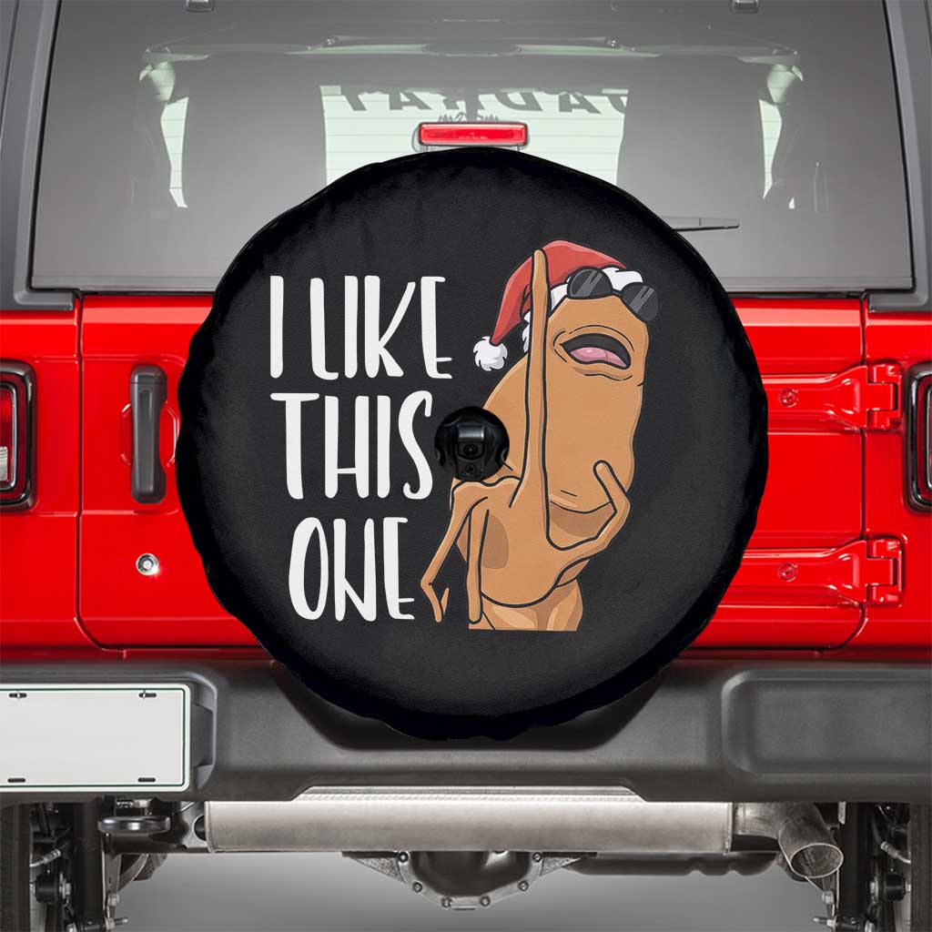 Marcus The Worm Christmas Meme Spare Tire Cover I Like This One TS14 Black Print Your Wear