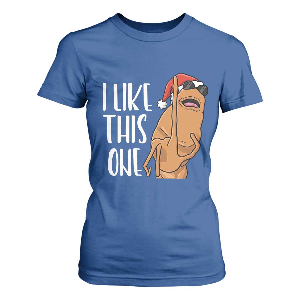 Marcus The Worm Christmas Meme T Shirt For Women I Like This One TS14 Royal Blue Print Your Wear