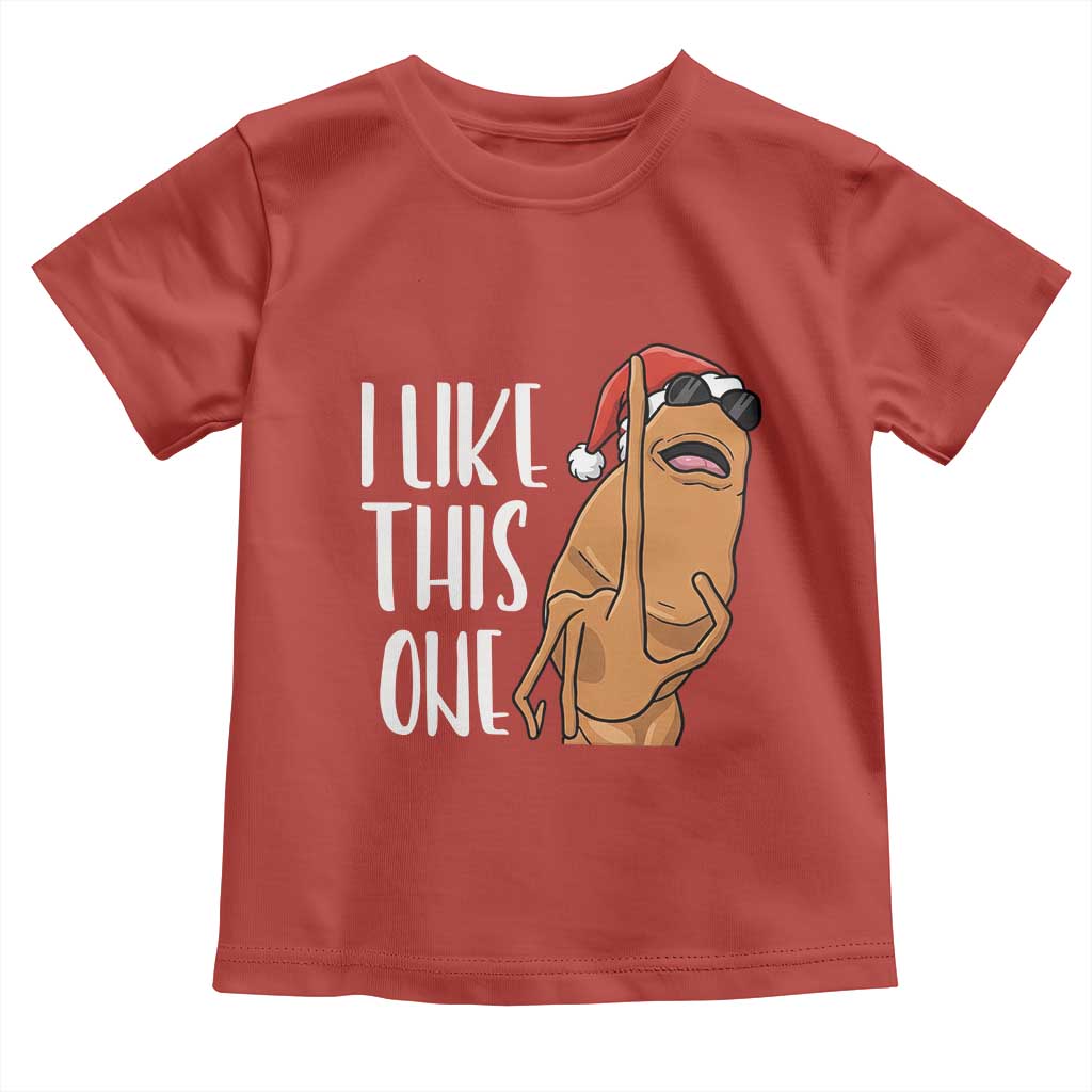 Marcus The Worm Christmas Meme Toddler T Shirt I Like This One TS14 Red Print Your Wear