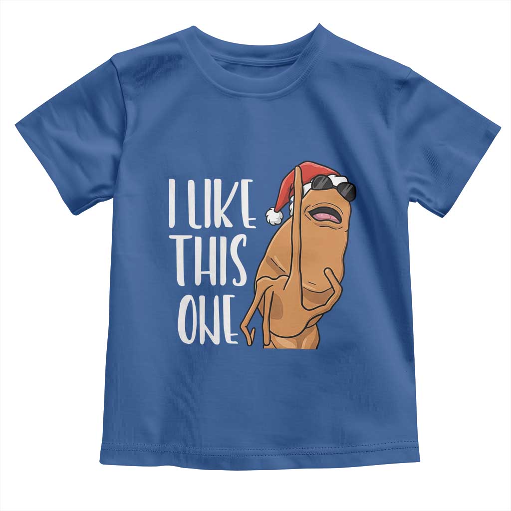 Marcus The Worm Christmas Meme Toddler T Shirt I Like This One TS14 Royal Blue Print Your Wear