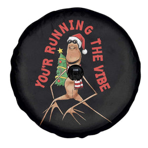 Marcus The Worm Christmas Meme Spare Tire Cover You Are Running The Vibe TS14 Print Your Wear