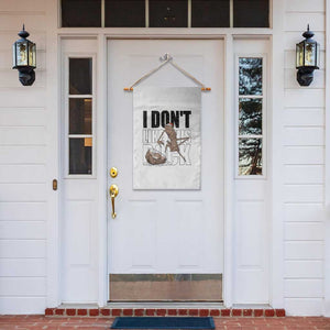 Marcus The Worm Christmas Meme Garden Flag I Do Not Like This Rock Xmas TS14 Print Your Wear