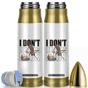 Marcus The Worm Christmas Meme Bullet Tumbler I Do Not Like This Rock Xmas TS14 White Print Your Wear