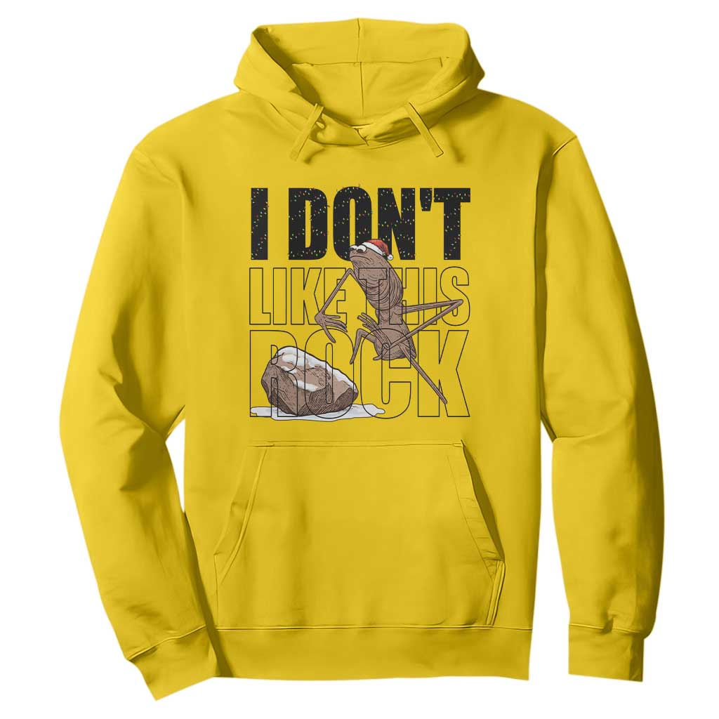 Marcus The Worm Christmas Meme Hoodie I Do Not Like This Rock Xmas TS14 Daisy Print Your Wear