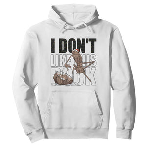 Marcus The Worm Christmas Meme Hoodie I Do Not Like This Rock Xmas TS14 White Print Your Wear