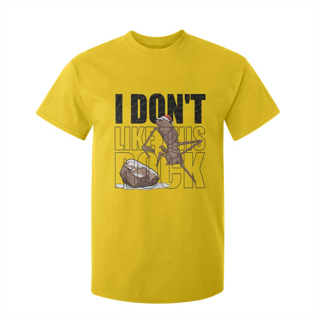 Marcus The Worm Christmas Meme T Shirt For Kid I Do Not Like This Rock Xmas TS14 Daisy Print Your Wear