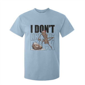 Marcus The Worm Christmas Meme T Shirt For Kid I Do Not Like This Rock Xmas TS14 Light Blue Print Your Wear