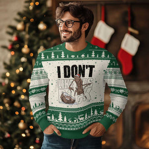Marcus The Worm Xmas Meme Ugly Christmas Sweater I Do Not Like This Rock Xmas TS14 Beige Green Print Your Wear