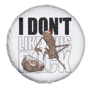 Marcus The Worm Christmas Meme Spare Tire Cover I Do Not Like This Rock Xmas TS14 Print Your Wear
