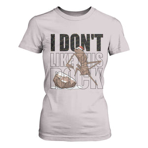 Marcus The Worm Christmas Meme T Shirt For Women I Do Not Like This Rock Xmas TS14 Ice Gray Print Your Wear