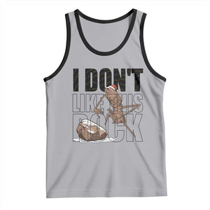 Marcus The Worm Christmas Meme Tank Top I Do Not Like This Rock Xmas TS14 Athletic Heather Black Print Your Wear