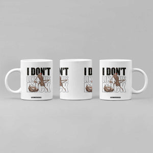 Marcus The Worm Christmas Meme Coffee Mug I Do Not Like This Rock Xmas TS14 Print Your Wear