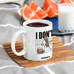 Marcus The Worm Christmas Meme Coffee Mug I Do Not Like This Rock Xmas TS14 Print Your Wear