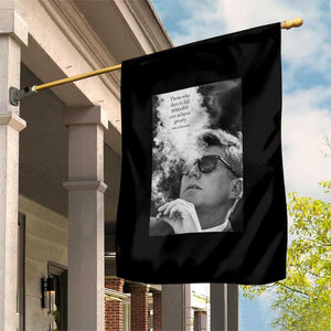 John F Kennedy Cigar Smoking Sunglasses Garden Flag Those Who Dare To Fail Miserably Can Achive Greatly TS14 Print Your Wear