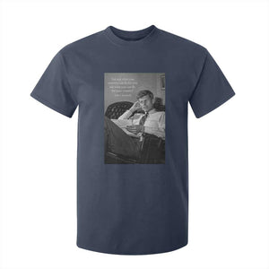 John F Kennedy Quote T Shirt For Kid American President History TS14 Navy Print Your Wear