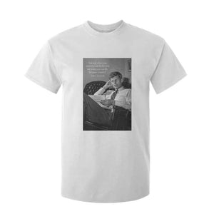 John F Kennedy Quote T Shirt For Kid American President History TS14 White Print Your Wear