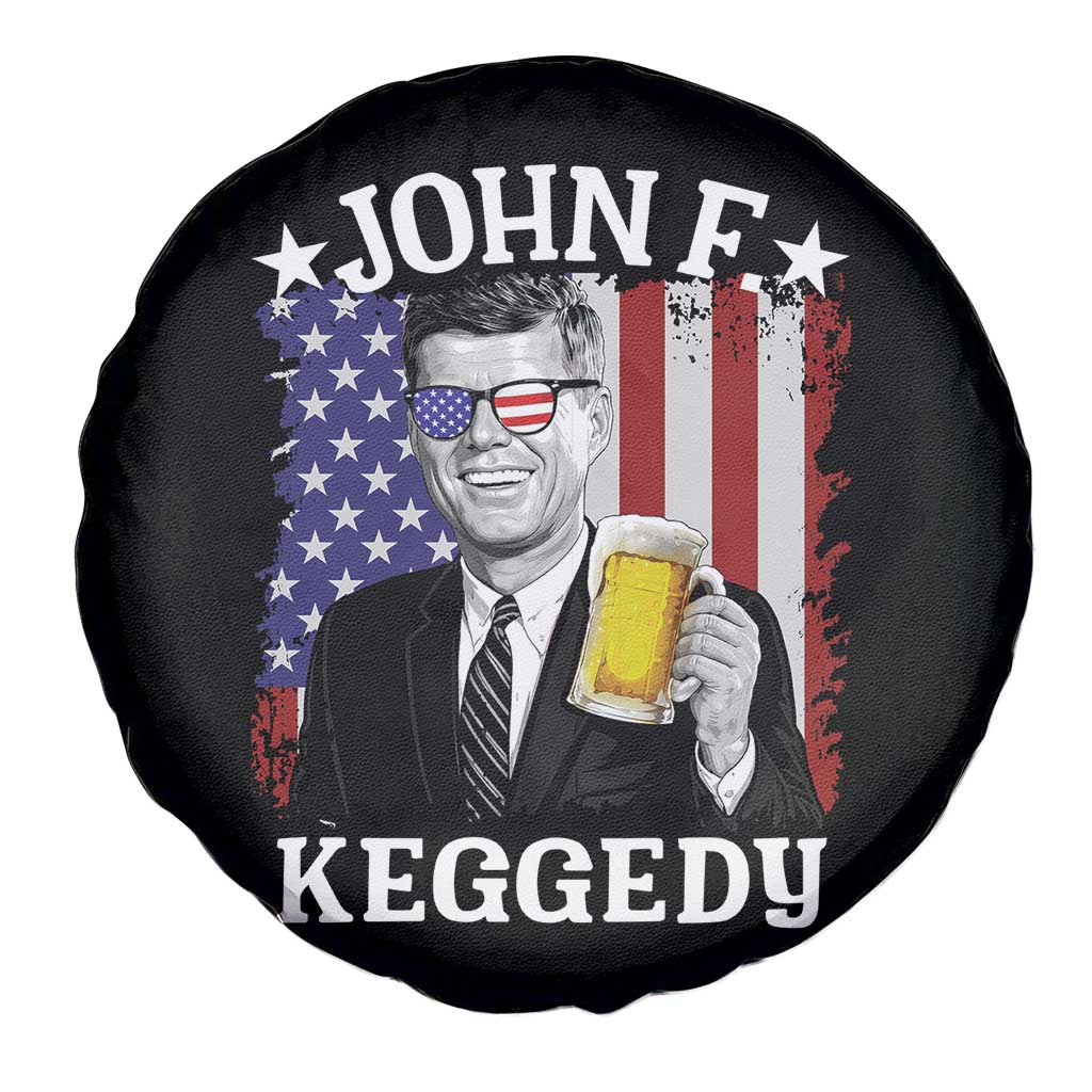 John F Kennedy Spare Tire Cover 4th of July America Flag Beer TS14 Print Your Wear