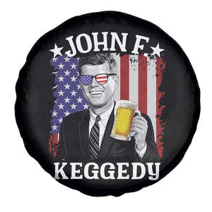 John F Kennedy Spare Tire Cover 4th of July America Flag Beer TS14 Print Your Wear