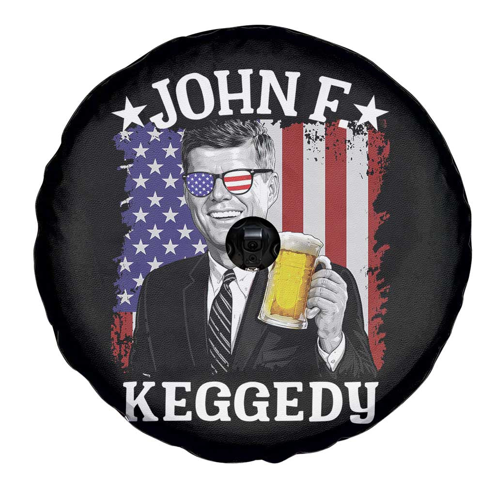 John F Kennedy Spare Tire Cover 4th of July America Flag Beer TS14 Print Your Wear