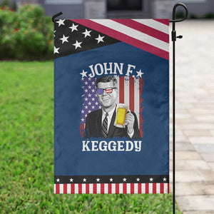John F Kennedy Garden Flag 4th of July America Flag Beer TS14 Classic Blue Black Print Your Wear