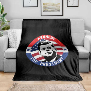 John F Kennedy US President American History Throw Blanket TS14 Print Your Wear