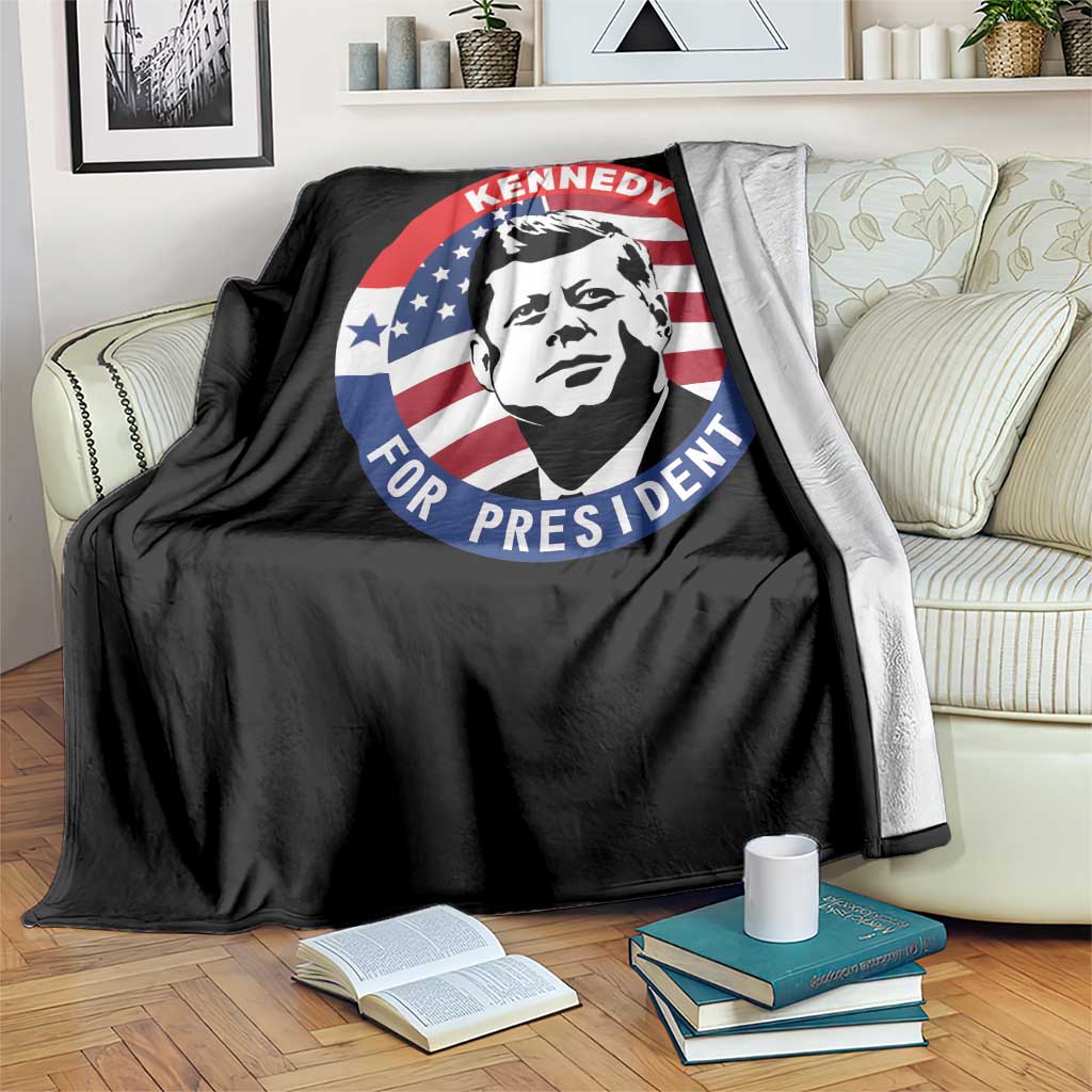 John F Kennedy US President American History Throw Blanket TS14 Print Your Wear