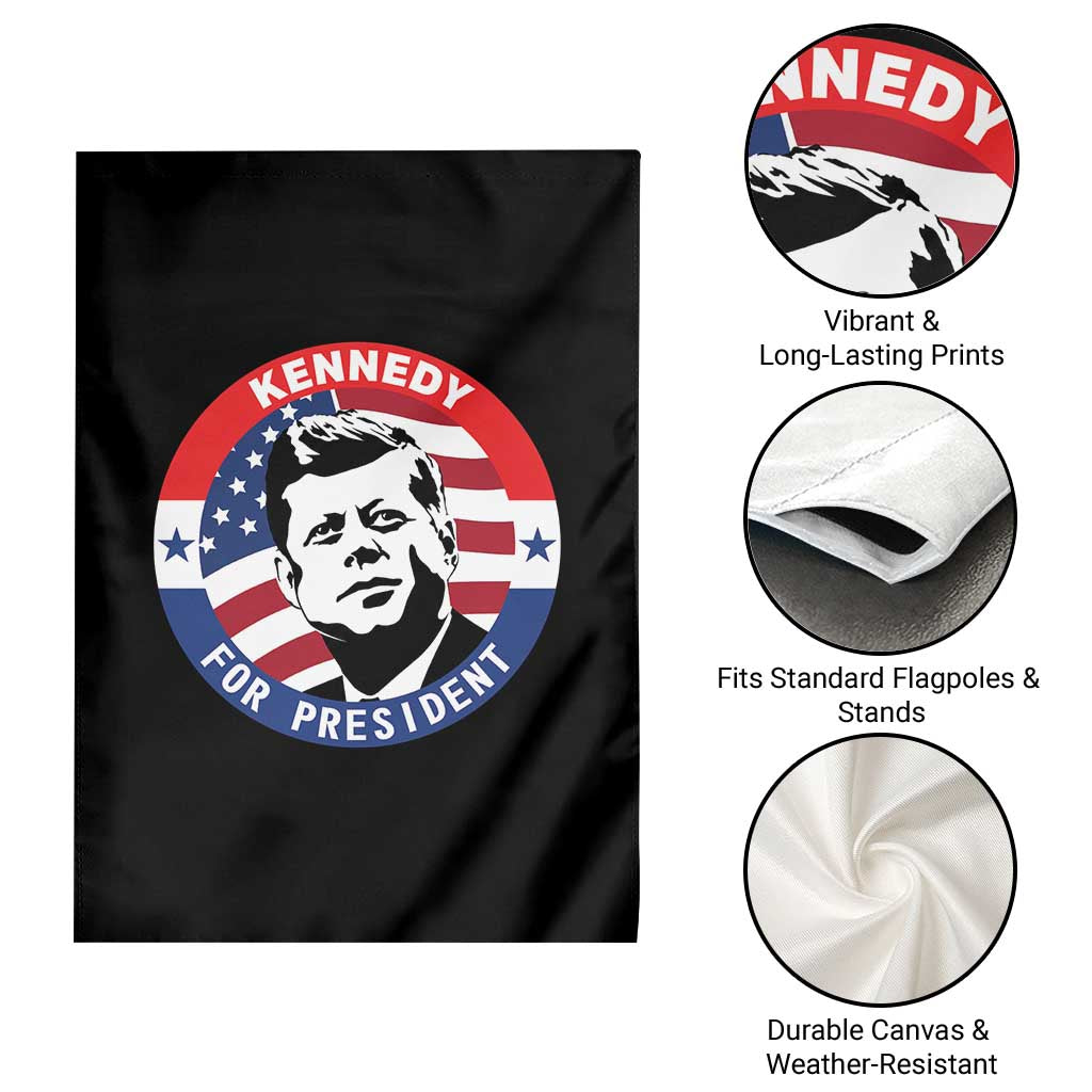 John F Kennedy US President American History Garden Flag TS14 Print Your Wear