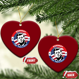 John F Kennedy US President American History Ceramic Ornament TS14 Print Your Wear