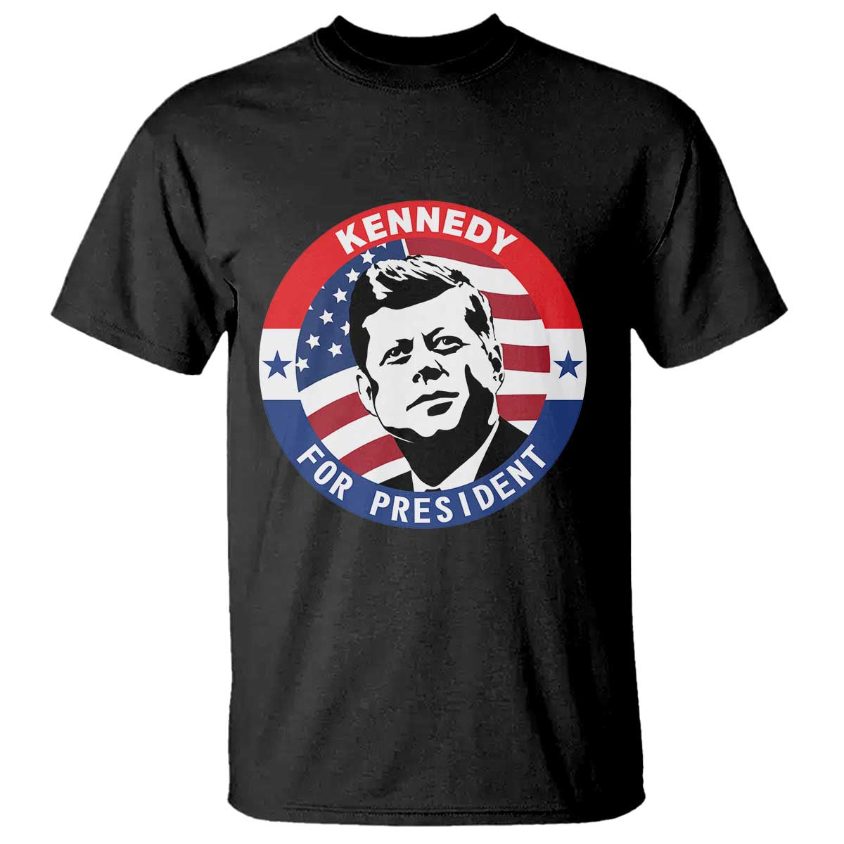 John F Kennedy US President American History T Shirt TS14 Black Print Your Wear