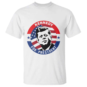 John F Kennedy US President American History T Shirt TS14 White Print Your Wear