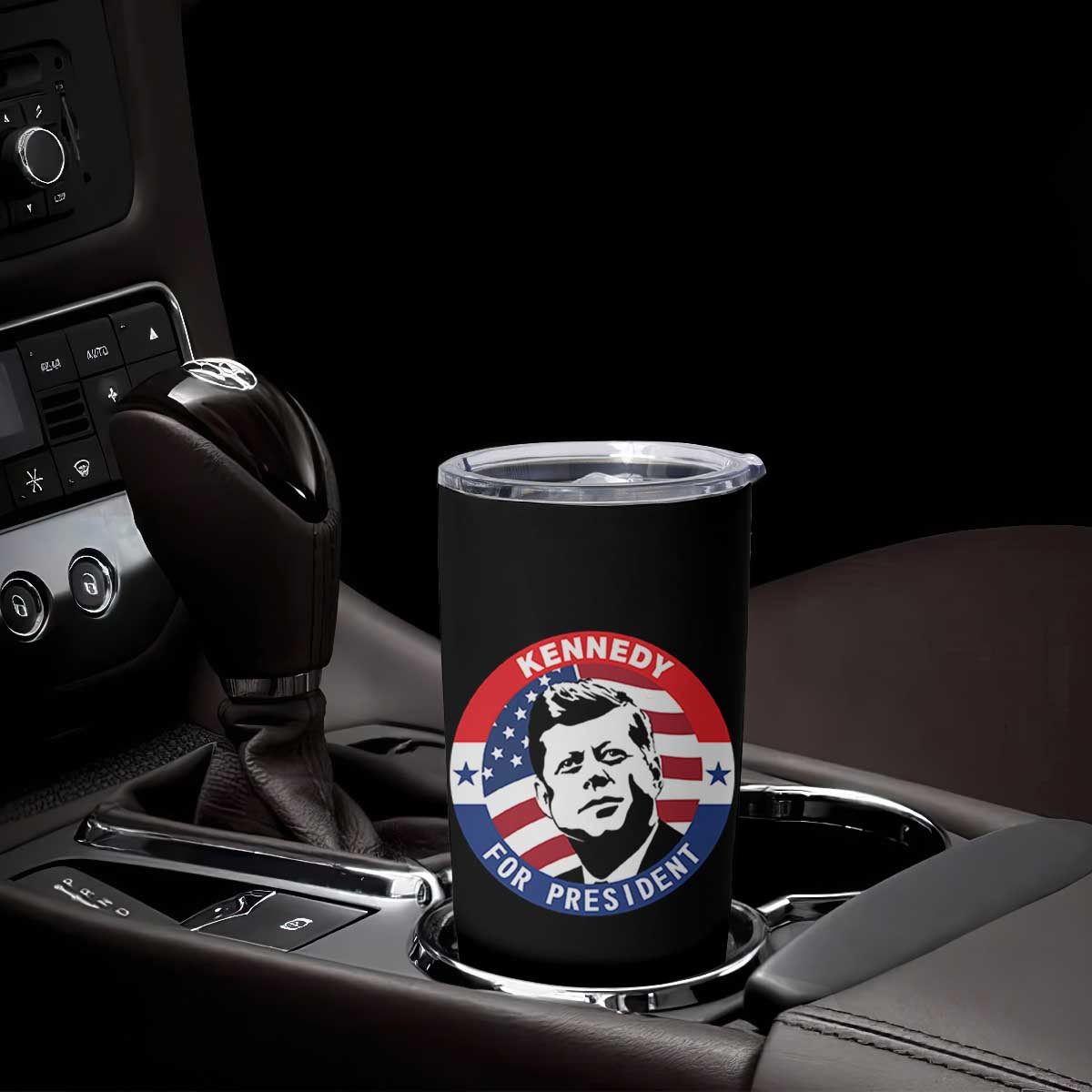 John F Kennedy US President American History Tumbler Cup TS14 Print Your Wear