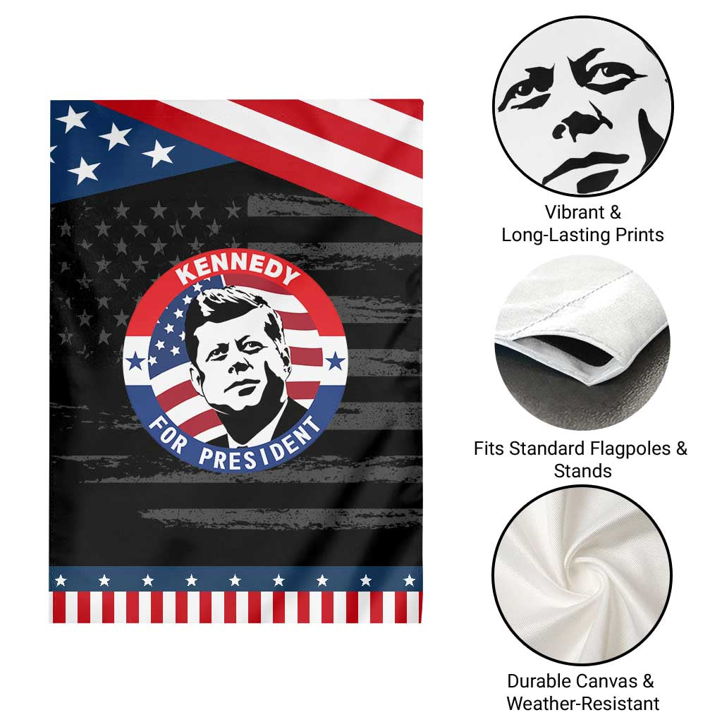 John F Kennedy US President American History Garden Flag TS14 Print Your Wear