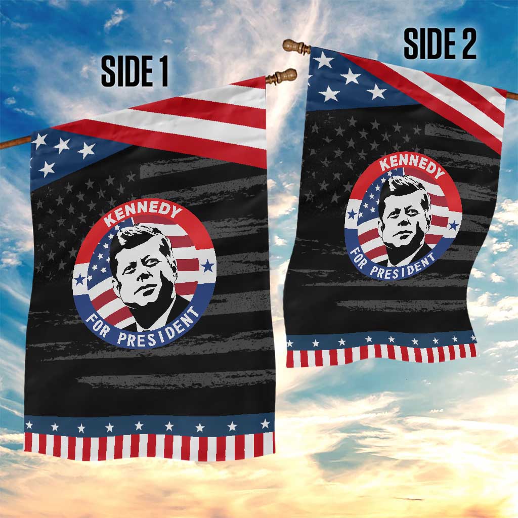 John F Kennedy US President American History Garden Flag TS14 Print Your Wear