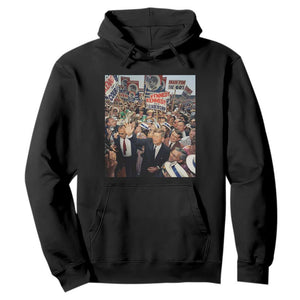 John F Kennedy American President History Hoodie TS14 Black Print Your Wear