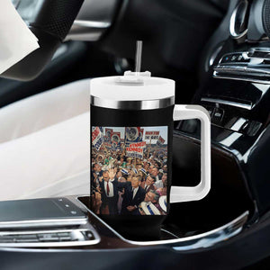 John F Kennedy American President History Tumbler With Handle TS14 Print Your Wear