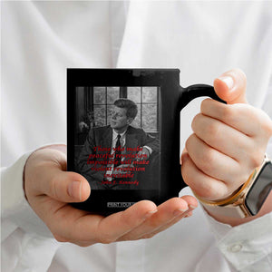 John F Kennedy Quote Coffee Mug American President History US Presidential Leader TS14 Print Your Wear