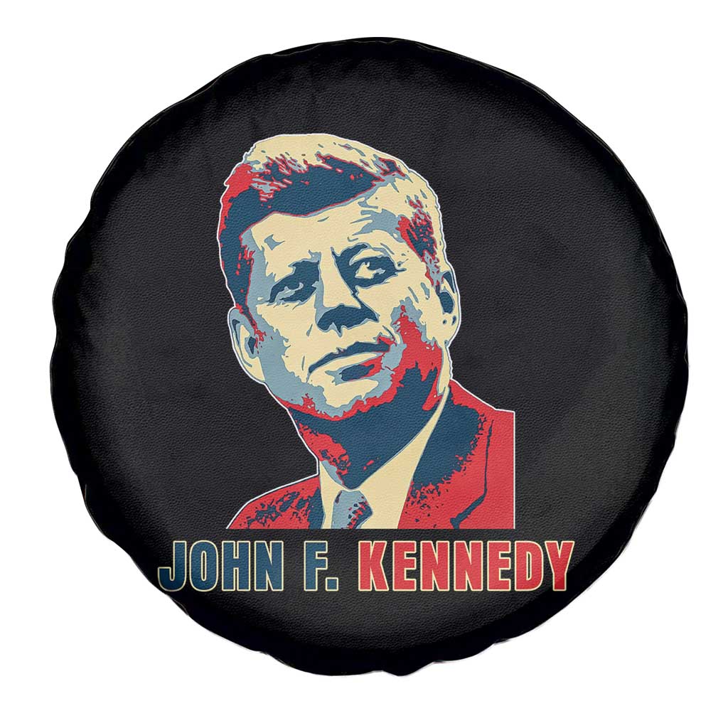 John F Kennedy American Flag US President Spare Tire Cover TS14 Print Your Wear
