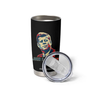 John F Kennedy American Flag US President Tumbler Cup TS14 Print Your Wear