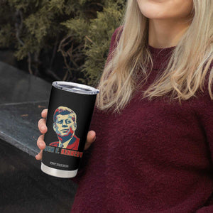 John F Kennedy American Flag US President Tumbler Cup TS14 Print Your Wear