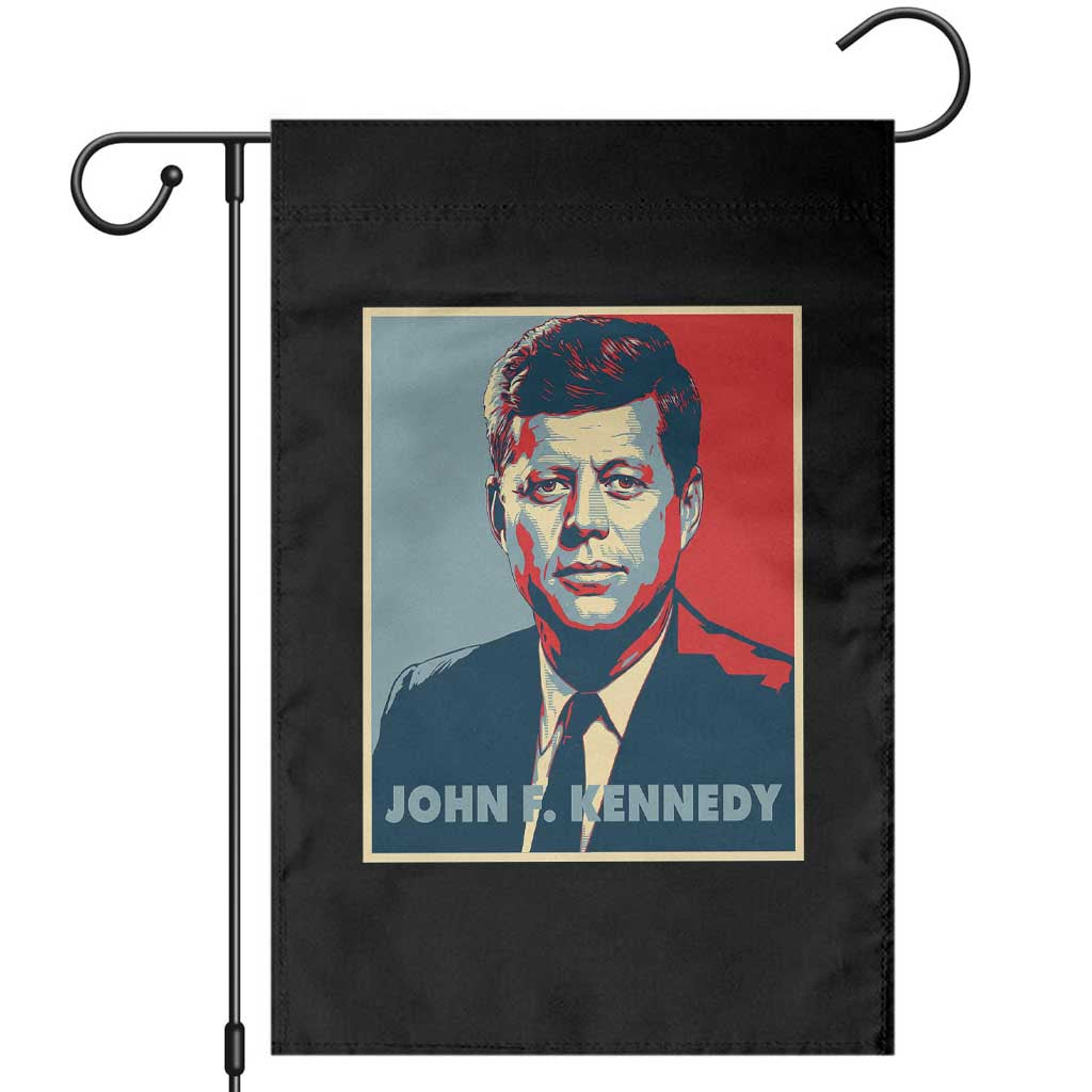 John F Kennedy Garden Flag American President History US Presidential Leader TS14 Black Print Your Wear