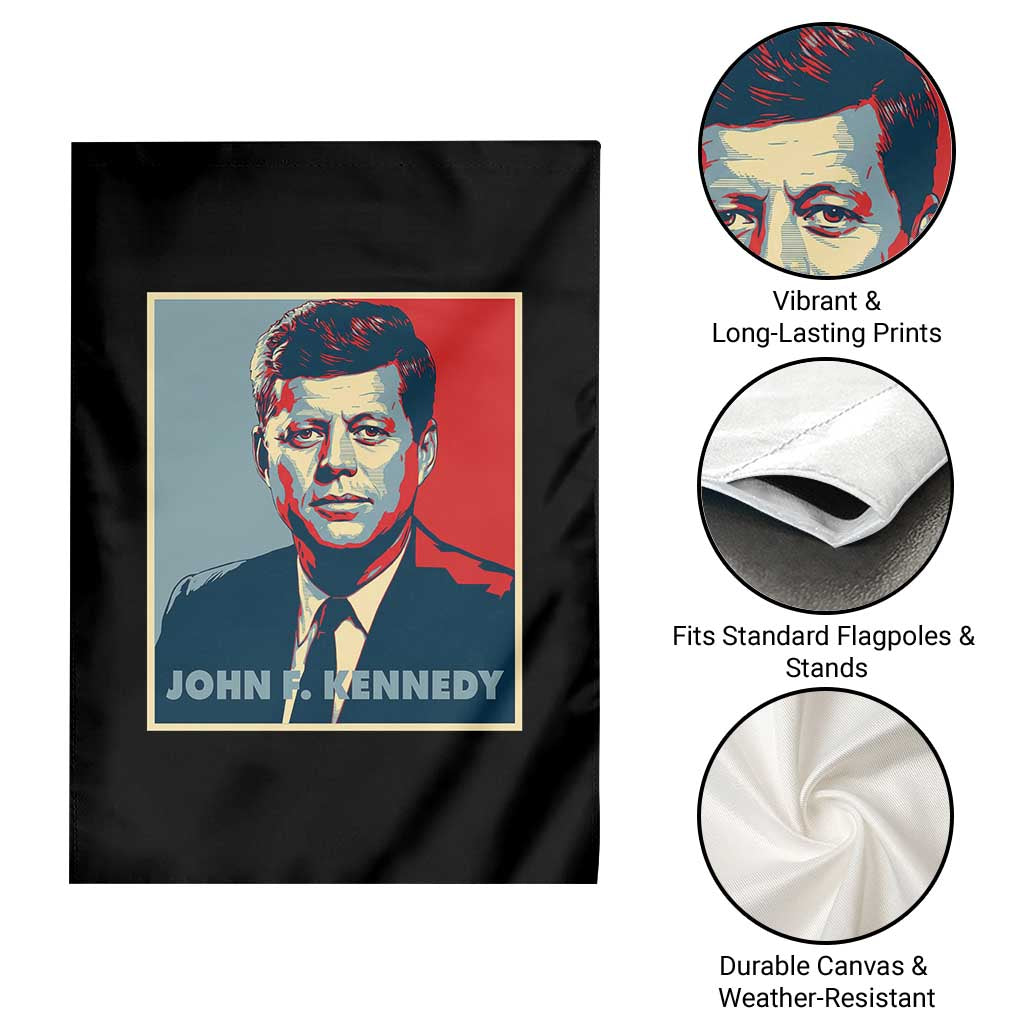 John F Kennedy Garden Flag American President History US Presidential Leader TS14 Print Your Wear