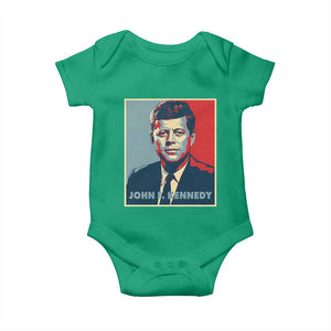 John F Kennedy Baby Onesie American President History US Presidential Leader TS14 Irish Green Print Your Wear
