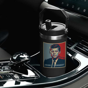 John F Kennedy Flip Straw Tumbler American President History US Presidential Leader TS14 Print Your Wear