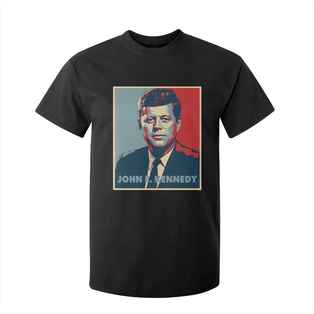 John F Kennedy T Shirt For Kid American President History US Presidential Leader TS14 Black Print Your Wear