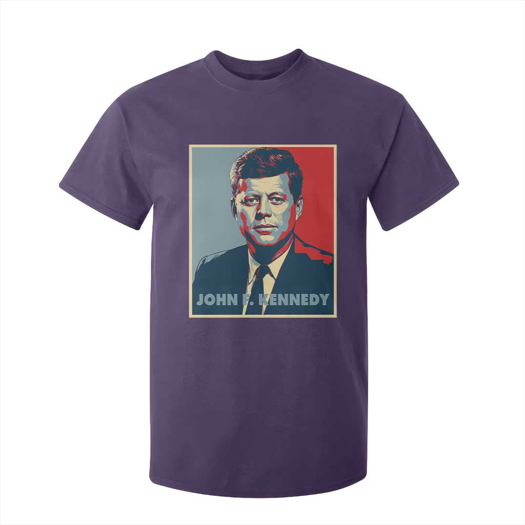 John F Kennedy T Shirt For Kid American President History US Presidential Leader TS14 Purple Print Your Wear