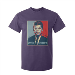 John F Kennedy T Shirt For Kid American President History US Presidential Leader TS14 Purple Print Your Wear